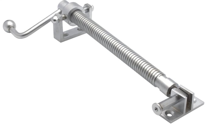 Raamuitzetter raamspindel koekoekuitzetter met handslinger - Telescopisch - 276mm - Chroom
