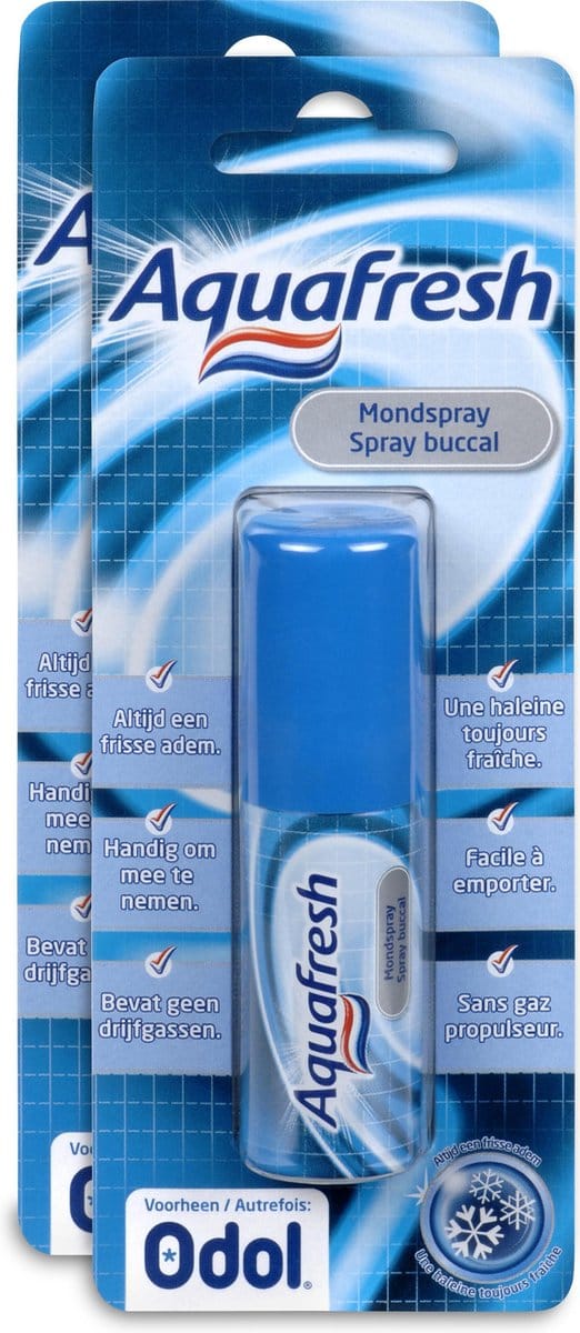 Aquafresh Mondspray - 2 st - Mondspray