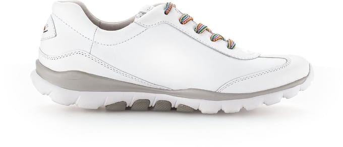 Gabor rollingsoft sensitive 26.965.50 - dames rollende wandelsneaker - Wit - maat 7.5 (EU) 41 (UK)