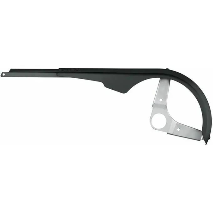 SKS Kettingscherm - Verstelbaar - Slagvast kunststof - 175 mm - Zwart