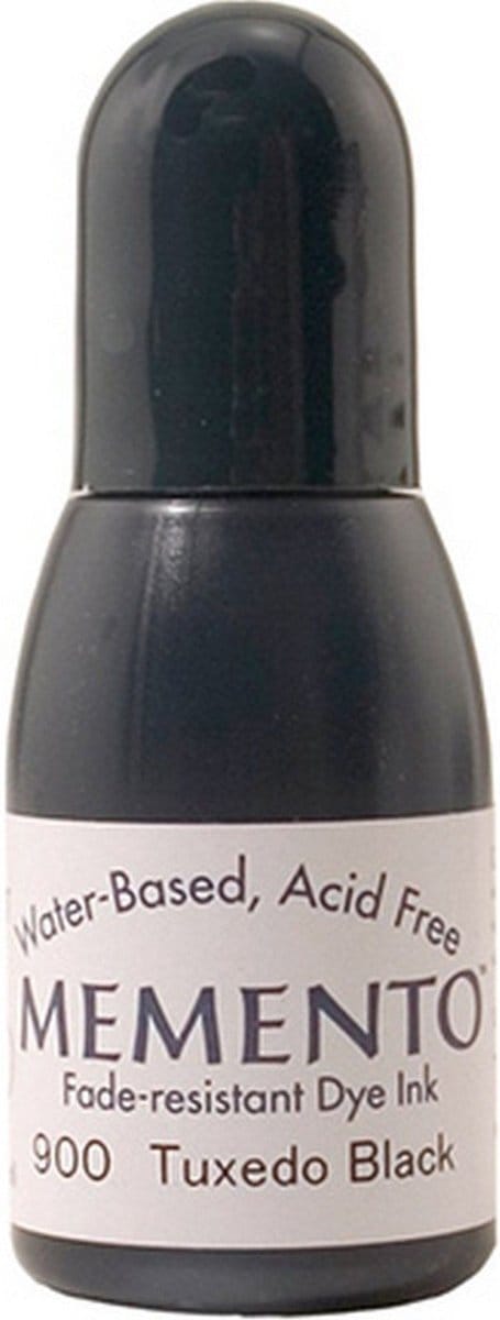Vulling stempelkussen Memento tuxedo black - 15 ml - Tsukineko