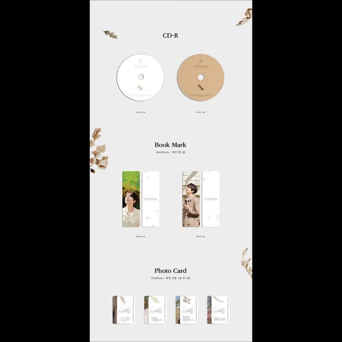SUPER JUNIOR KYUHYUN [Love Story 4 Season Project ] 4e Mini-album Random 1EA,No poster white