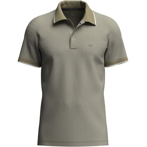Fynch-Hatton Polo 2-Tone Piqué Fine Details Pistache / male