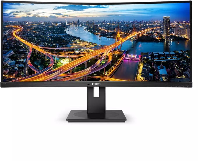 34" Philips B Lijn 345B1C - 3440x1440 - 100Hz - VA - Gebogen - Luidsprekers
