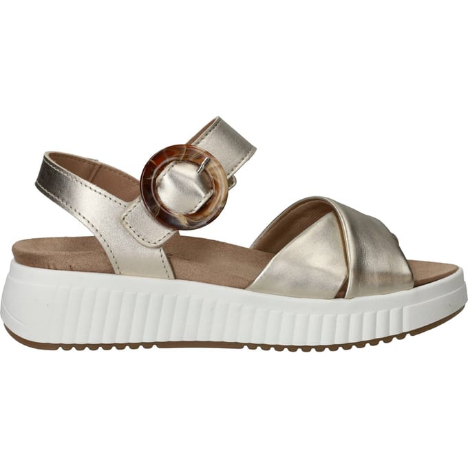 Sens Sandalen - Dames - Goud - Maat:41