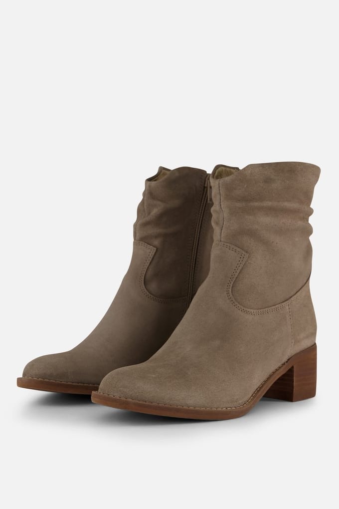 AQA Shoes - A8749 - Laarsjes - Kleur: Grijs - Maat: 41