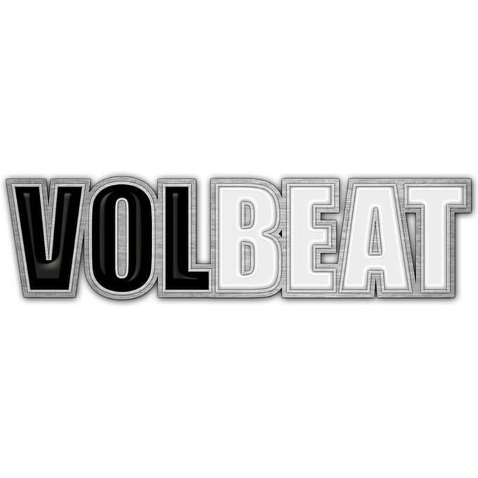 Volbeat Logo Unisex Speld - zilverkleurig - Standard