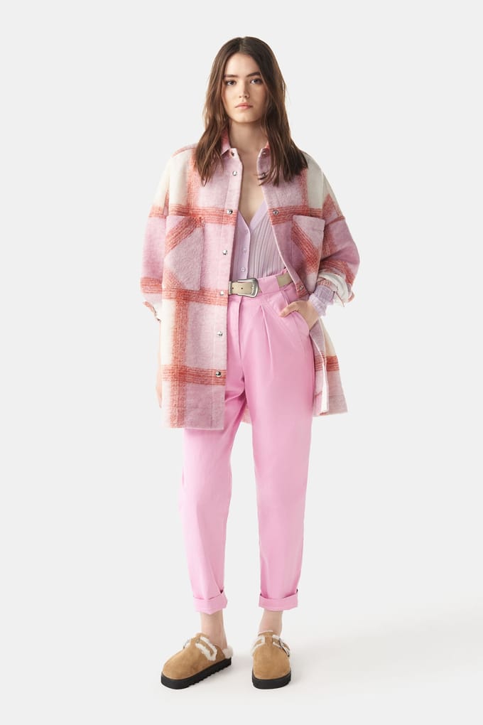 IRO Paris Lolian Trouser Light Pink Größe: S | Straight Jeans Outlet | Damen | Rosa