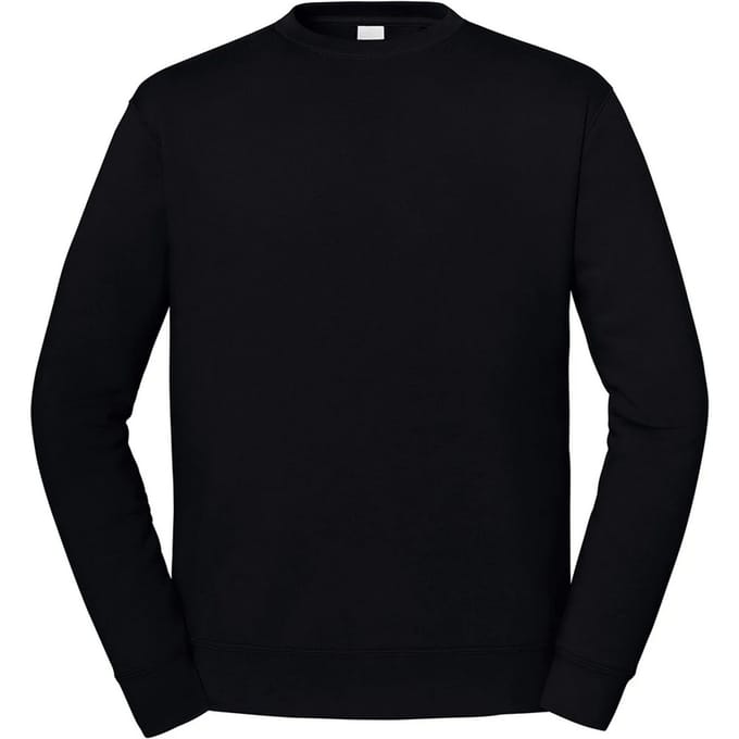Fruit of the Loom Unisex Sweatshirt Volwassenen (Zwart)