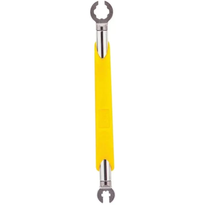Super B Mavic Double 6 Splines Spaaksleutel Oranje 5.65 mm