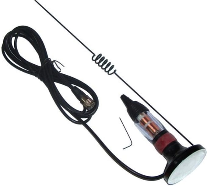 27mc Antenne voor CB-radio met magneetvoet 77cm