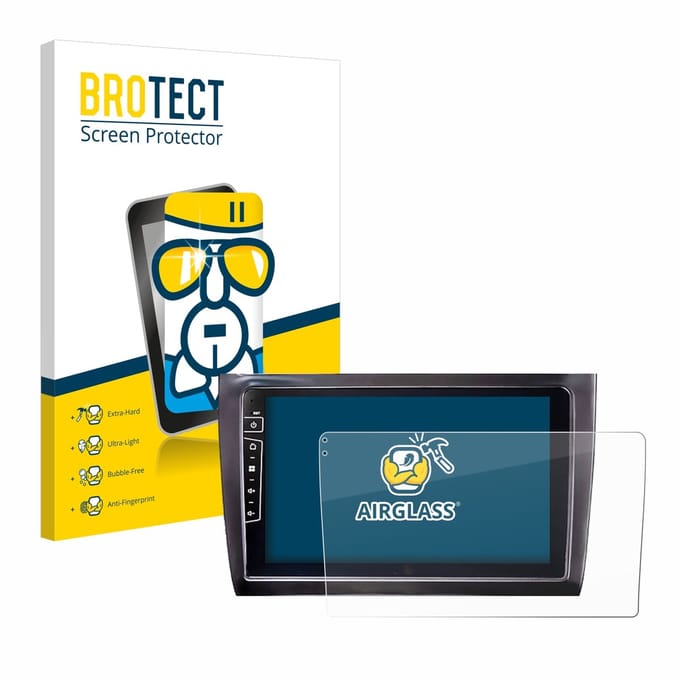 Screenprotector voor Dynavin D9-DF56 9" Beschermglas transparant