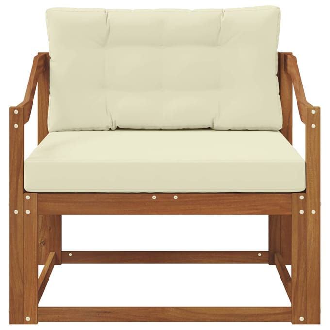 vidaXL - Buiten - Midden - Sofa - Naturel