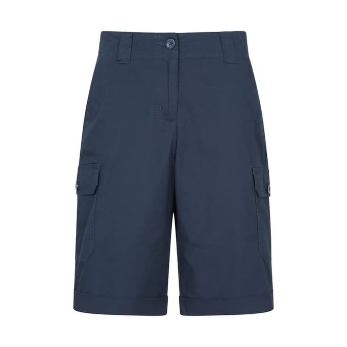 Mountain Warehouse Dames Coast Stretch Cargo Shorts (Marineblauw)