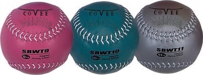 Covee/Diamond Verzwaarde Softballen, Set v. 3