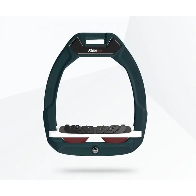 Veiligheidsstijgbeugels Ultra Grip Hellend Groen/Wit/Bordeaux Flex-On Safe-On