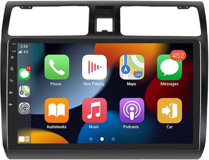 BG4U - Android navigatie radio geschikt voor Suzuki Swift 2005-2010 met Apple Carplay en Android Auto