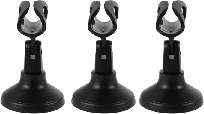 Microfoonstandaard Sets - Bureauhouder - Podcasting Streaming Gaming - Verstelbare Hoek - 11.7 x 7.3 cm - Zwart