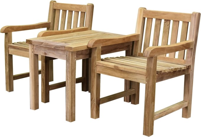 Ellen en Jaap kinderset teak