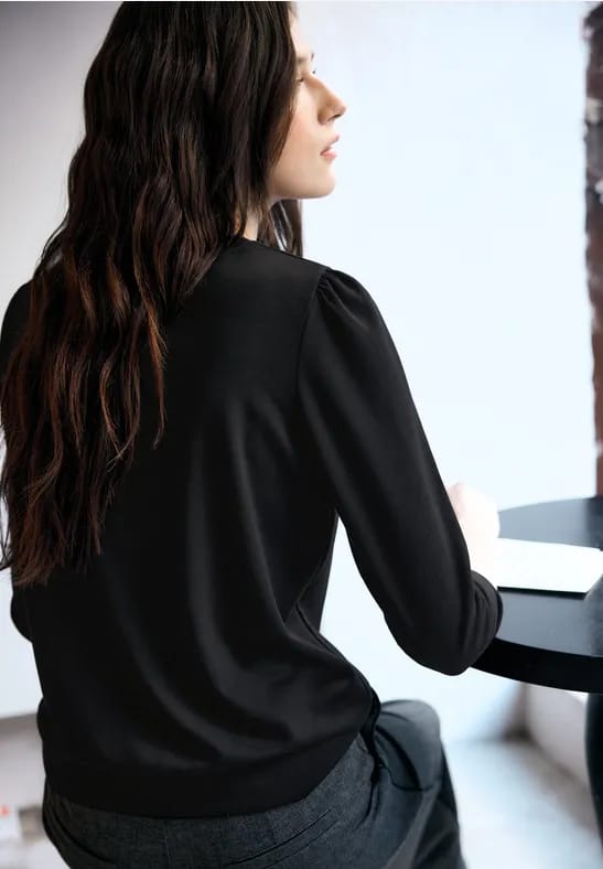 Shirt met rimpels