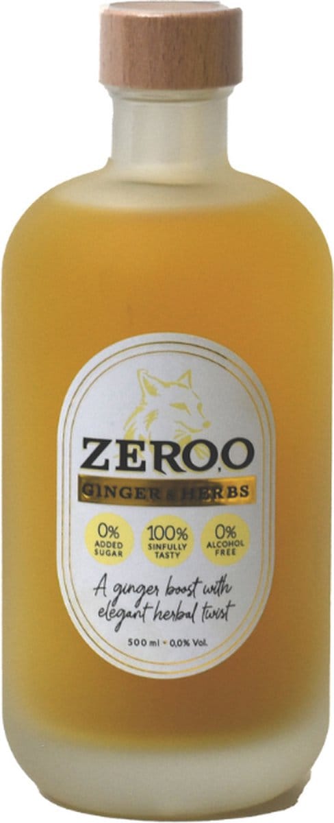 Zero,o Ginger & herbs | Non-alcoholic | 500ml