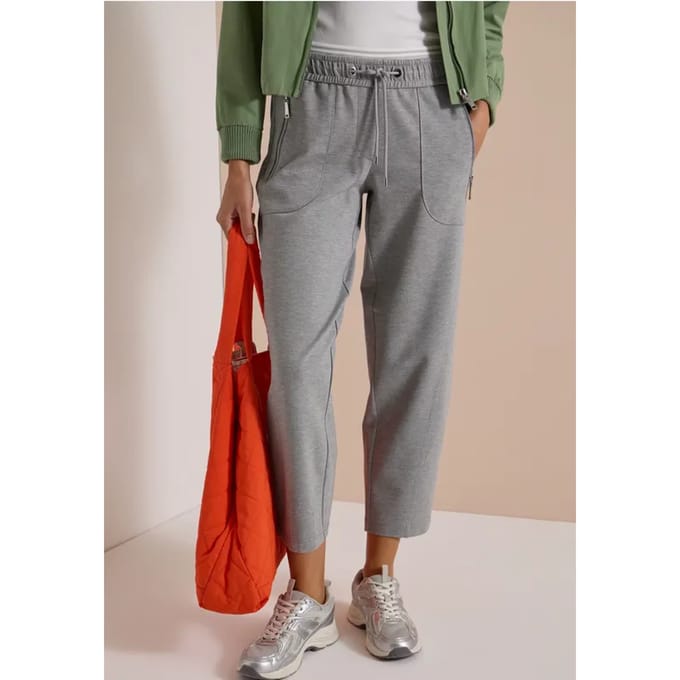 Mid Waist Barrel Leg Broek – Casual Fit