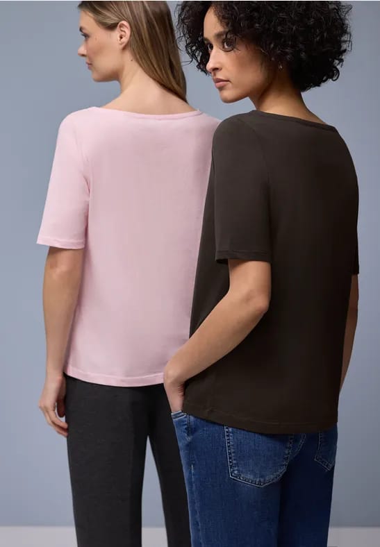 Basic Shirt in een 2-pack