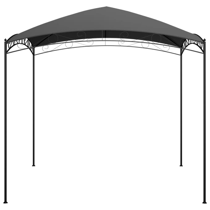 vidaXL - Prieel - 180 - g/m² - 3x3x2,65 - m - antraciet