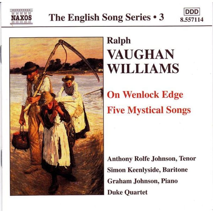 Anthony Rolfe Johnson, Simon Keenlyside, Graham Johnson, Duke Quartet - Vaughan Williams: English Songs 3 (CD)