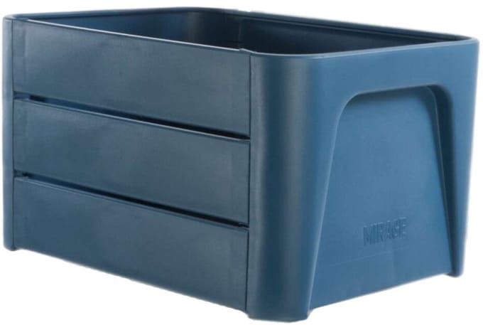 Mirage fietskrat Klik ‘n Krat blauw