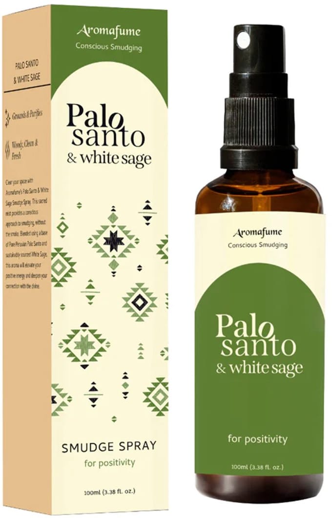 Aromafume smudge room spray Palo Santo & witte salie – 100 ml
