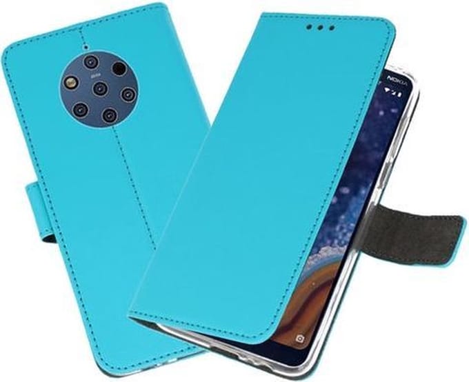 Bestcases Pasjeshouder Telefoonhoesje Nokia 9 PureView - Blauw