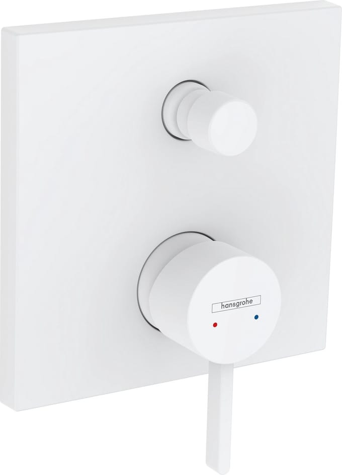 Hansgrohe Finoris 1 greeps - inbouw badmengkraan - mat wit