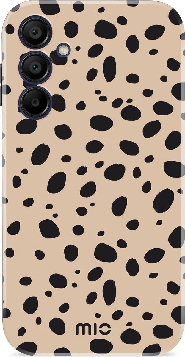 MIO MagSafe Samsung Galaxy A15 Hoesje | Hard Shell Back Cover | Geschikt voor MagSafe | Spots