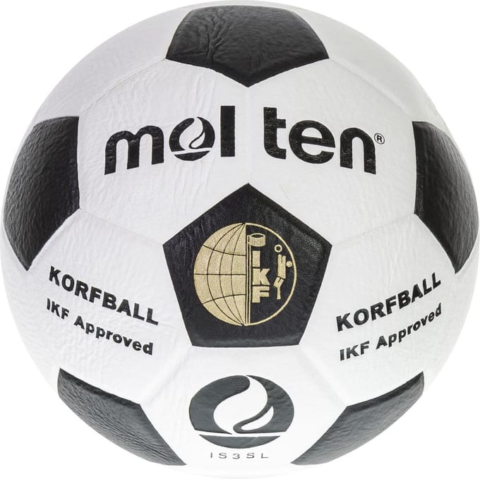 Molten Korfbal - zwart/wit Maat 5