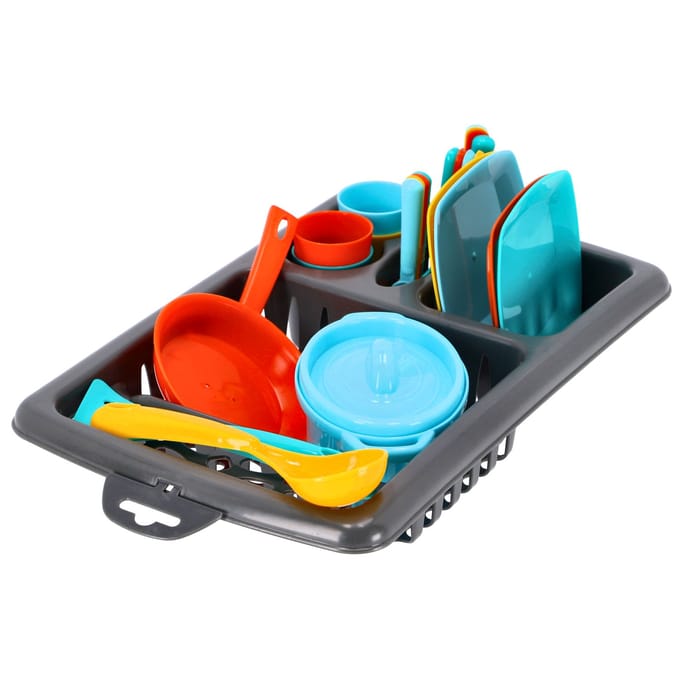 Afdruiprek Met Servies - Afdruiprek Met Servies