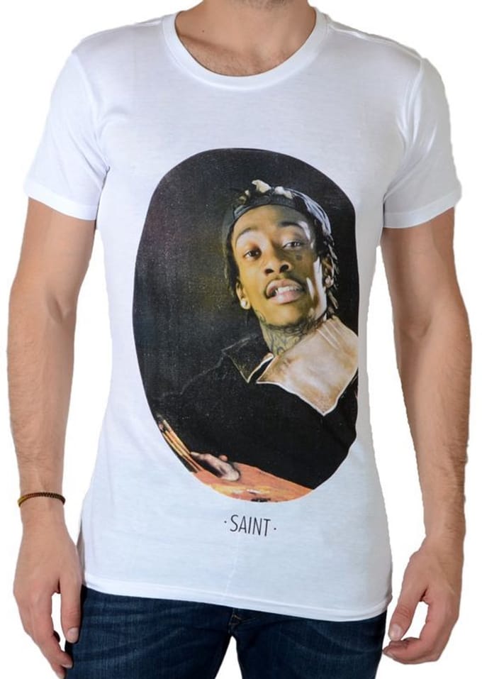 Sainthyf M-T-shirt met Wiz Khalifa
