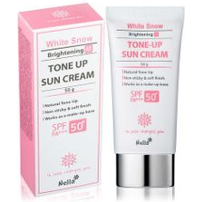 Nella - White Snow Brightening Fermented Tone-Up Sun Cream 50g