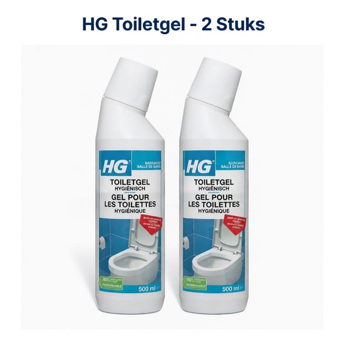 HG Toiletgel Hygiënisch - 2 stuks