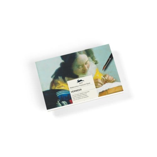 Vermeer - Watercolour Postcard Books - Pepin van Roojen