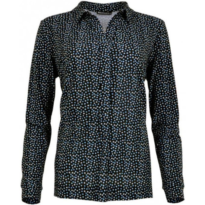 MAICAZZ Nisola-blouse sp21.20.010 dots blue
