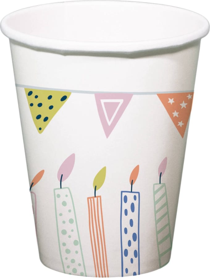 Bekers Party Green 250ml - 10 stuks