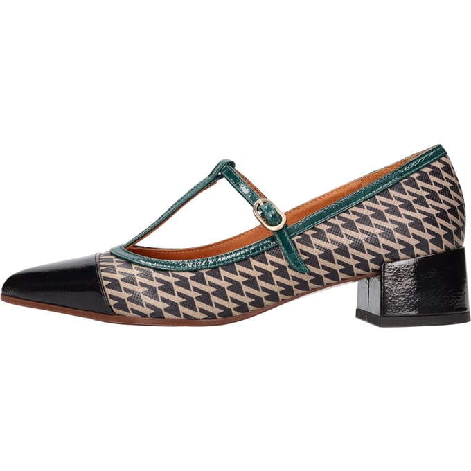Chie Mihara schoenen met veelkleurige hak