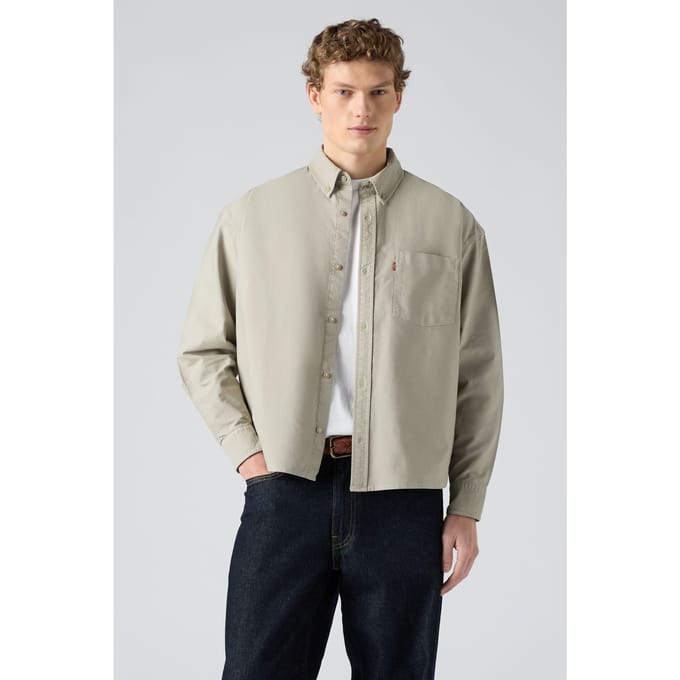 Levi's Zandt Boxy Shirt Größe: M | Casual hemden Outlet | Herren