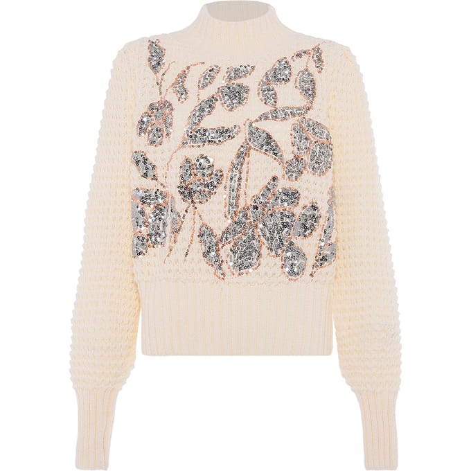 Faina Jumper Dames wolwit