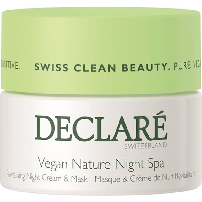 Revitaliserend Crème Masker Vegan Nature Night Spa Declaré (50 ml)