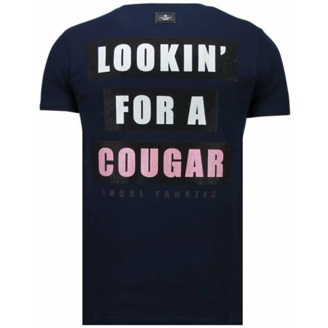 Local Fanatic Panther for a cougar rhinestone t-shirt