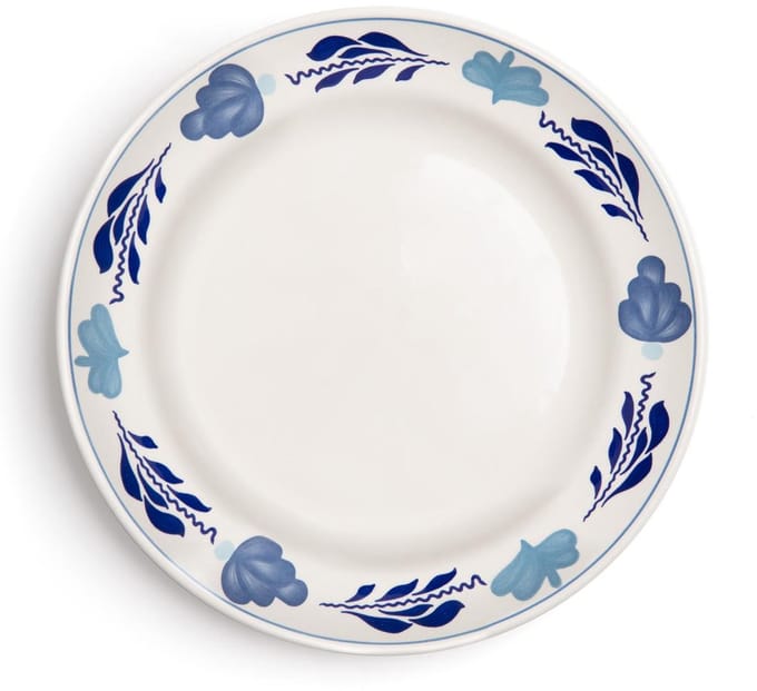 Set 6x Boerenblauw Bord 25,5cm