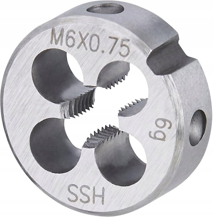 Fortis Fijne Schroefdraad Snijplaat MF12x1 EN22568