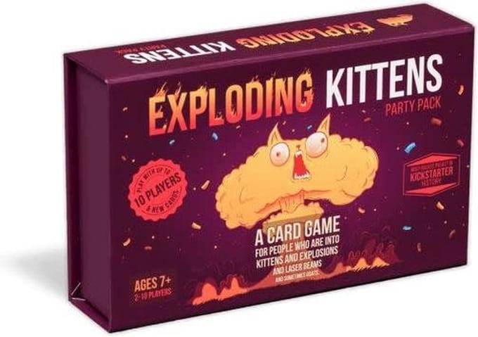 Exploding Kittens Feestpakket Spel